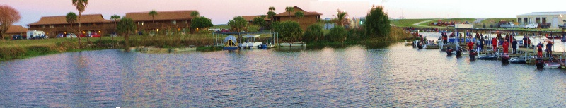 Roland Martin Marina near Clewiston